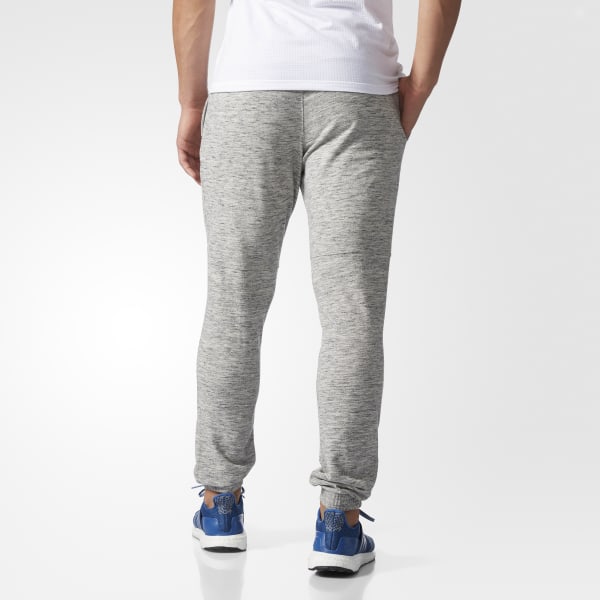 adidas Essentials Heathered Piqué Pants - Grey | adidas US