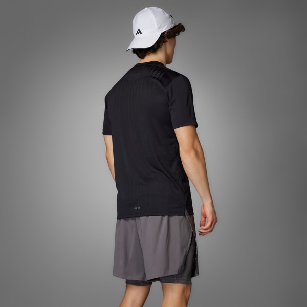 Negro Camiseta HIIT Airchill Workout