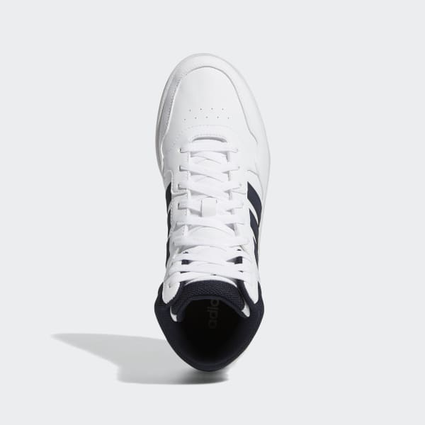Λευκό Hoops 3.0 Mid Classic Vintage Shoes