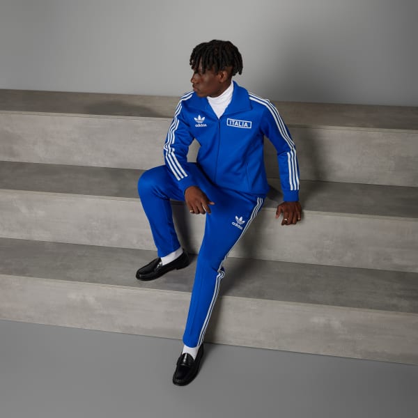 Azul Jaqueta Beckenbauer Itália