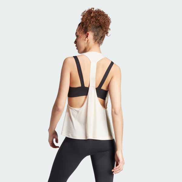 Bege Camisola de Alças AEROREADY Power