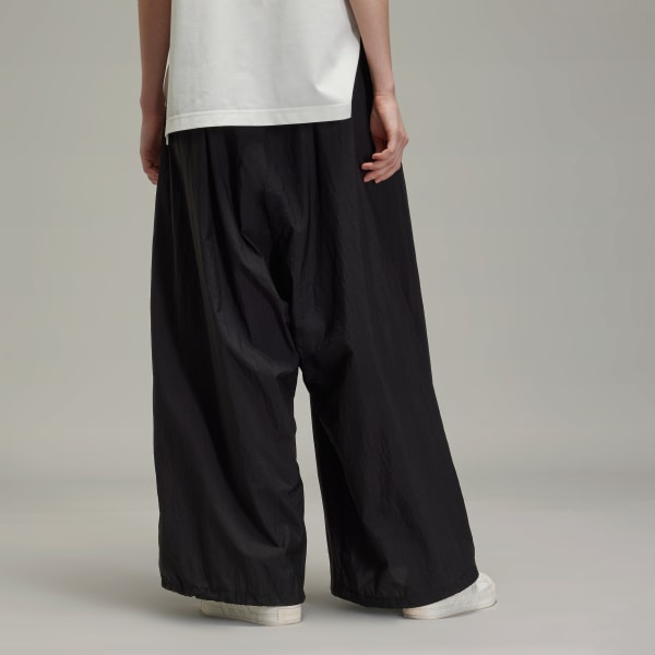 Black Y-3 3-Stripes Nylon Pants