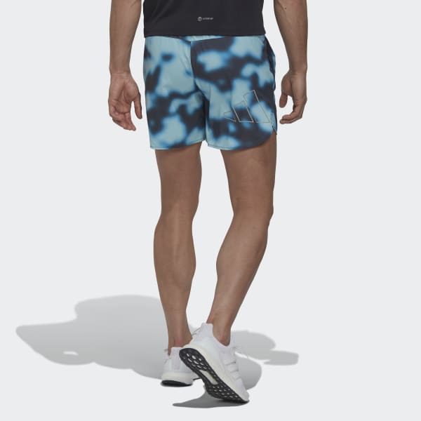 Mehrfarbig Run Icons Logo Graphic AOP Shorts