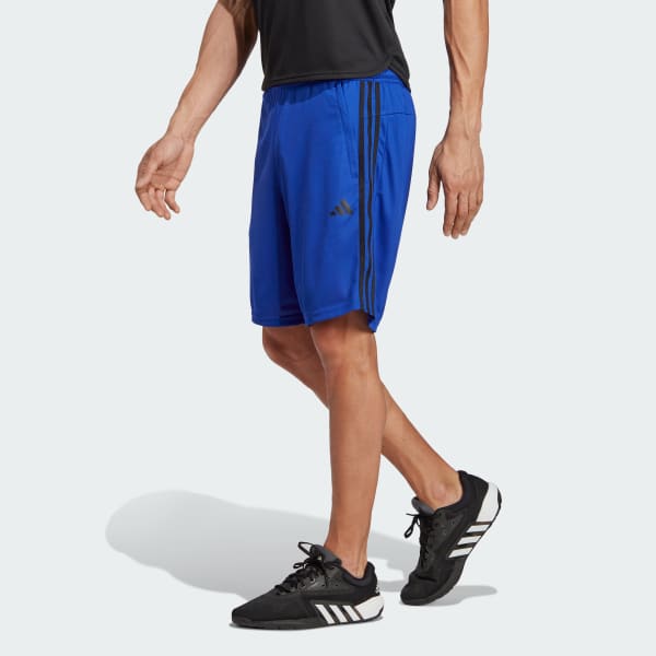 Blu Short da allenamento Train Essentials Piqué 3-Stripes