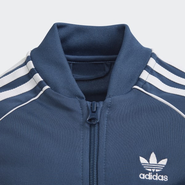 adidas sst tracksuit blue