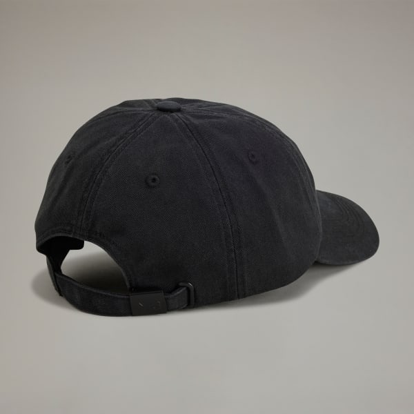 Schwarz Y-3 Dad Kappe