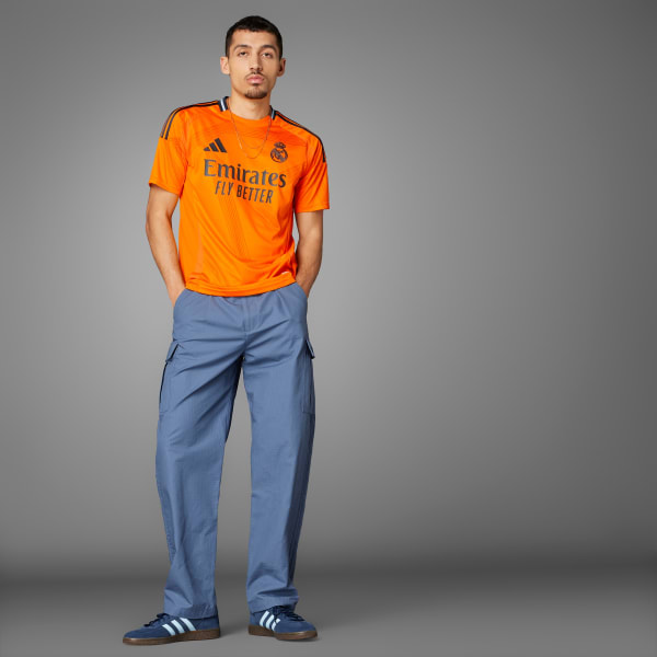 Real Madrid 24-25 Away Jersey, Orange - Matchday | adidas UK