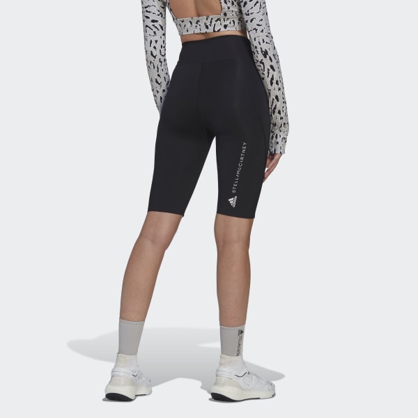 cerná Legíny adidas by Stella McCartney TruePurpose Training Cycling QY417