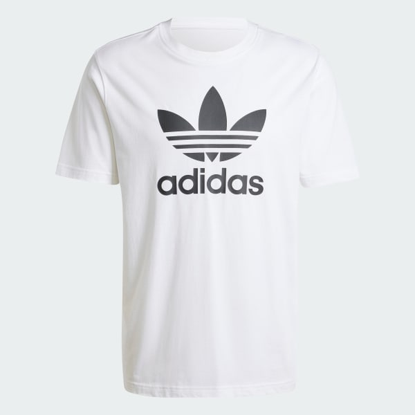 Blanco Camiseta Adicolor Trefoil