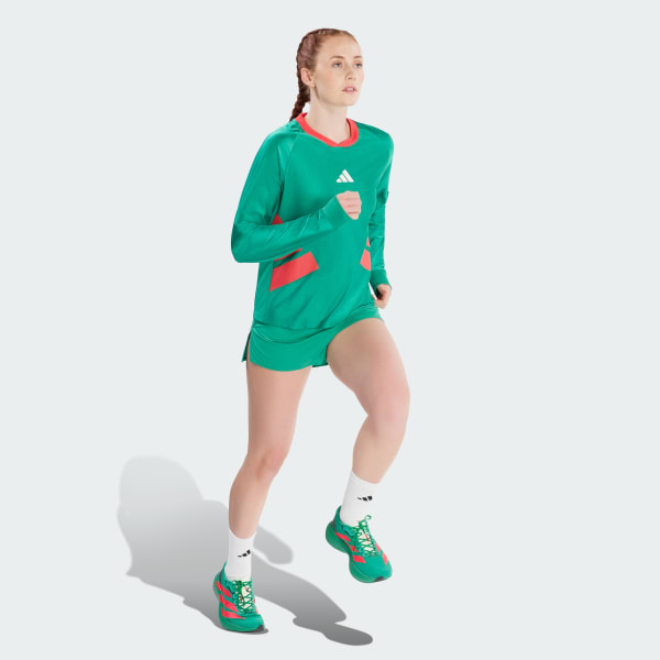 Verde Camiseta de Manga Longa All Time Classics