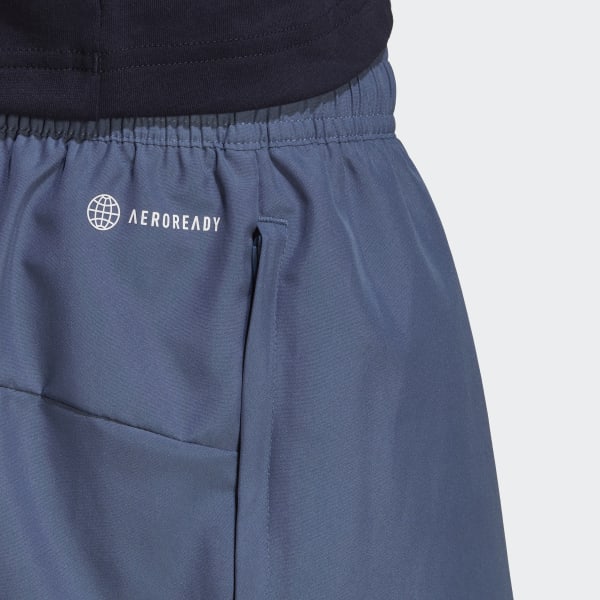 Blue Designed to Move Logo Shorts WO483
