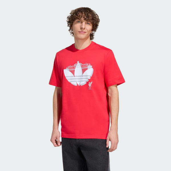 Red Liverpool FC Seasonal Graphic Tee