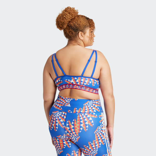 Azul Top adidas x Farm Rio