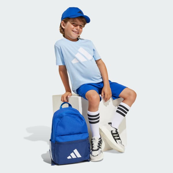 Azul Conjunto Polo y Short Essentials (Niños)