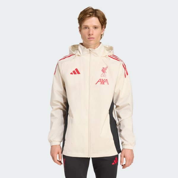 White 리버풀 FC 티로 25 컴피티션 올 웨더 재킷