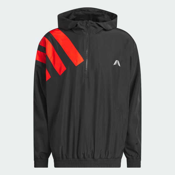 Negro Sudadera Anorak Anthony Edwards