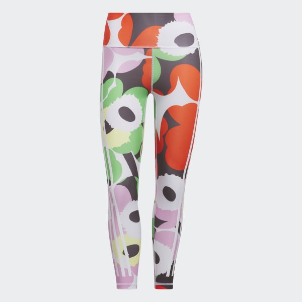 adidas x Marimekko Training Tights - Orange | adidas UK