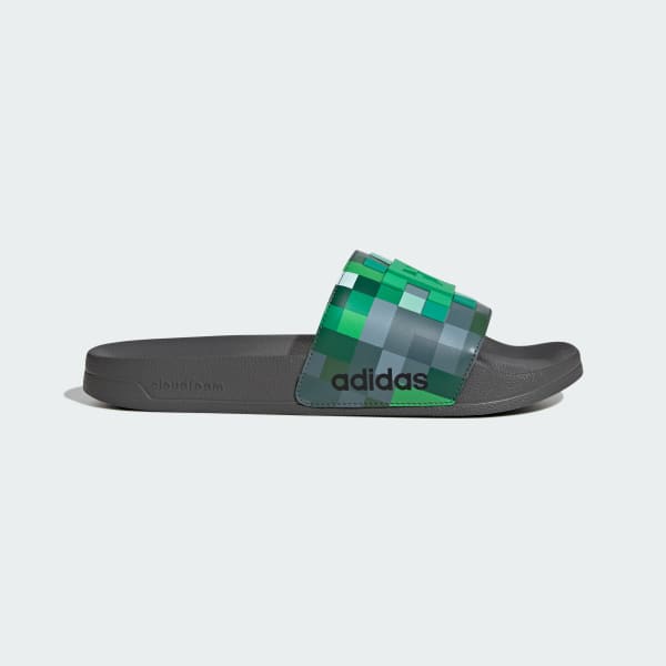 Abu-abu SANDAL MANDI ADILETTE MINECRAFT