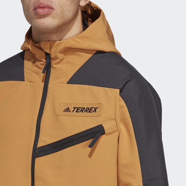 hnedá Utilitas Soft Shell Jacket O1136