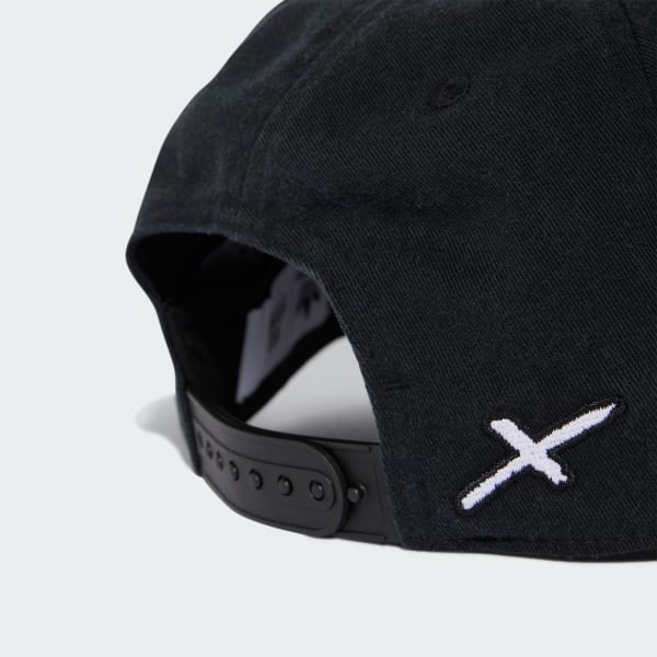 新品⭐️adidas × 100 THIEVES ブラック キャップ XLサイズ adidas Originals Cap