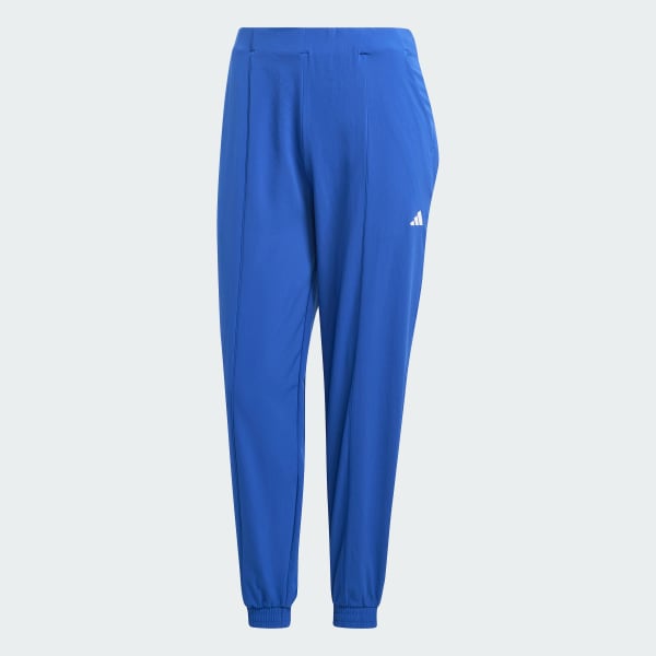 Blue AEROREADY Train Essentials Minimal Branding Woven Pants