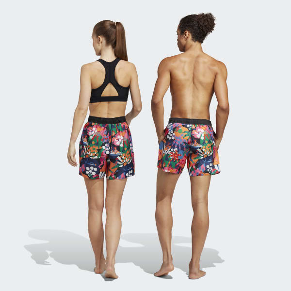 Black adidas x Farm Swim Shorts (Gender Neutral)