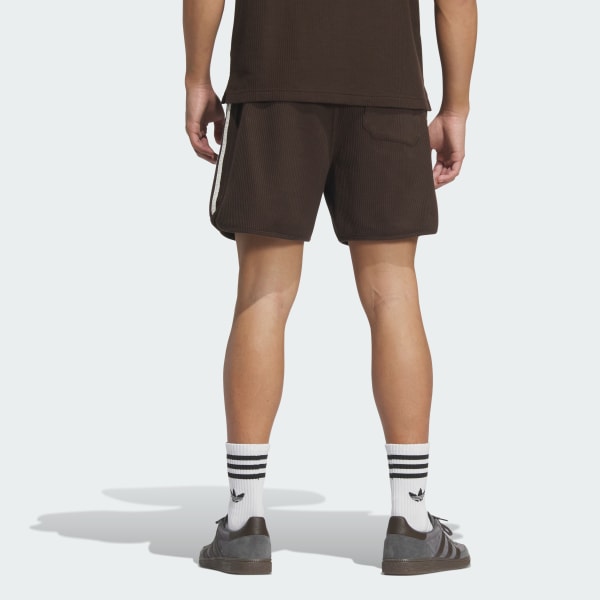 Brun Waffle Shorts