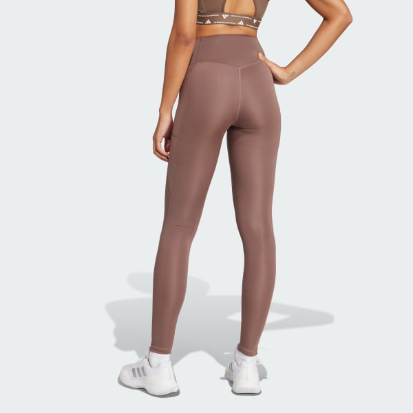 Brun Optimé Essentials Stash Pocket Full-Length Tights