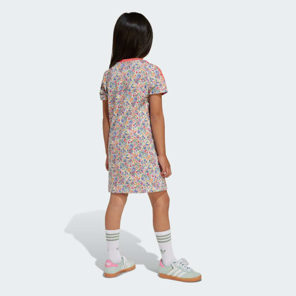 ホワイト adidas Originals × Liberty London Tシャツワンピース キッズ