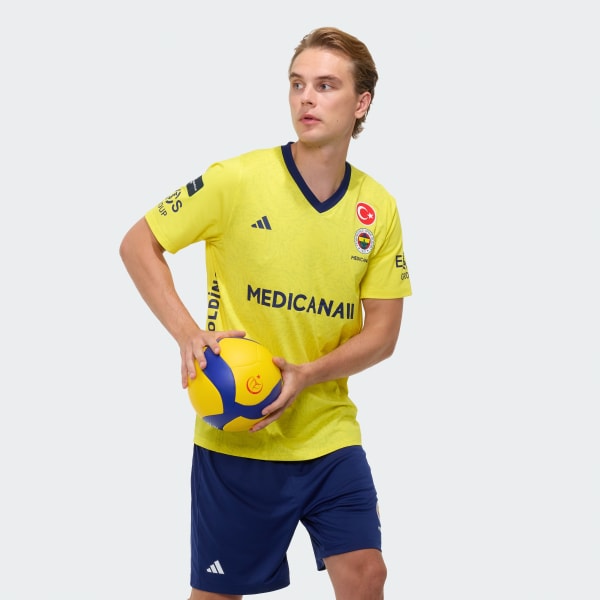 Sari Fenerbahçe Erkek Voleybol Formasi