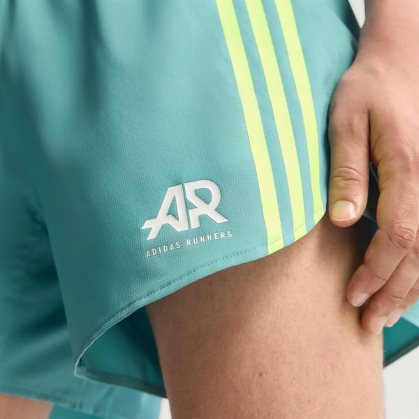 สีเทอร์คอยส์ กางเกงขาสั้น Runners CLIMACOOL