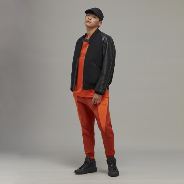 Orange Y-3 Football Long Sleeve T-shirt BU658