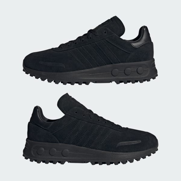 Black adidas la on sale