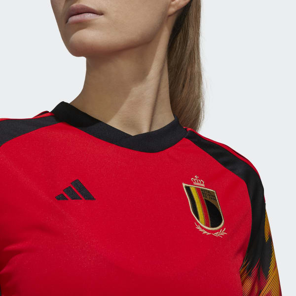 adidas Originals Retro Belgium Soccer Jersey In Red CE2337