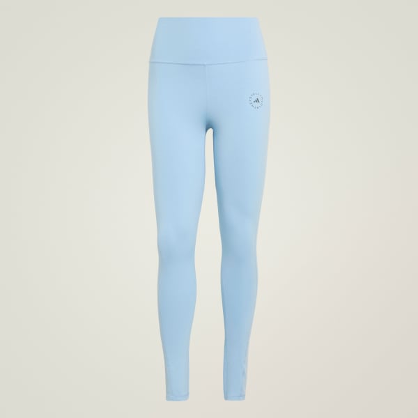 Blauw adidas by Stella McCartney 7/8 Yogalegging