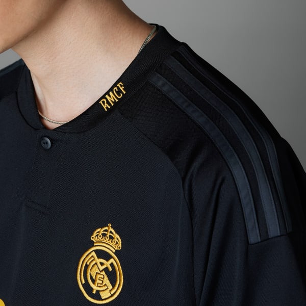 Camiseta adidas 3a Real Madrid 2022 2023 negra
