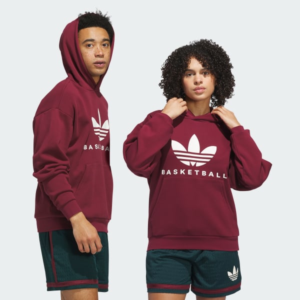 Granate Sudadera con gorro Originals Basketball