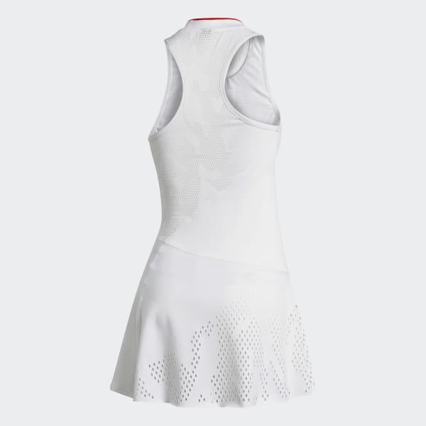 adidas tennis dress white