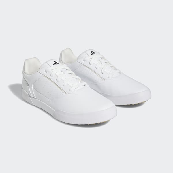 Hvid Retrocross Spikeless Golf sko