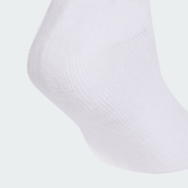 White Outlet Value Linear Kids Ankle Socks 3 Pairs