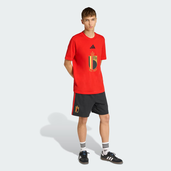 rouge T-shirt graphique DNA Belgique