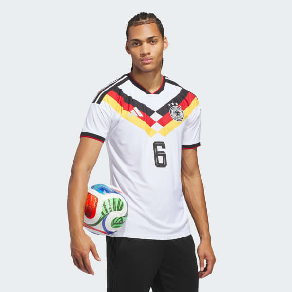 adidas Germany 26 Home Kimmich Authentic Jersey - White | Free
