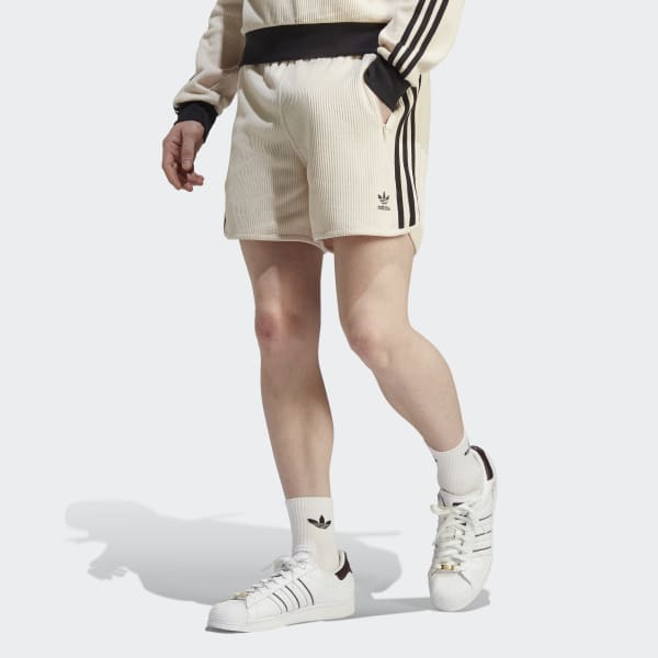 US Lifestyle adidas Shorts - White Men\'s Adicolor Waffle adidas Classics | |