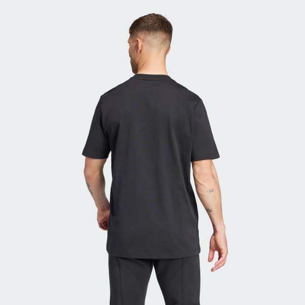 Black Olympique Lyonnais Seasonal T-Shirt