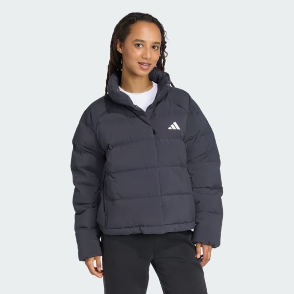 Svart Helionic CLIMAWARM Relaxed Down Jacket