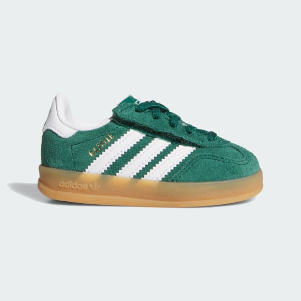 Verde SAPATILHAS GAZELLE INDOOR COM FECHO CONFORTÁVEL E ATACADORES ELÁSTICOS