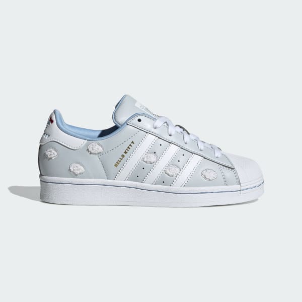 Superstar blue adidas on sale