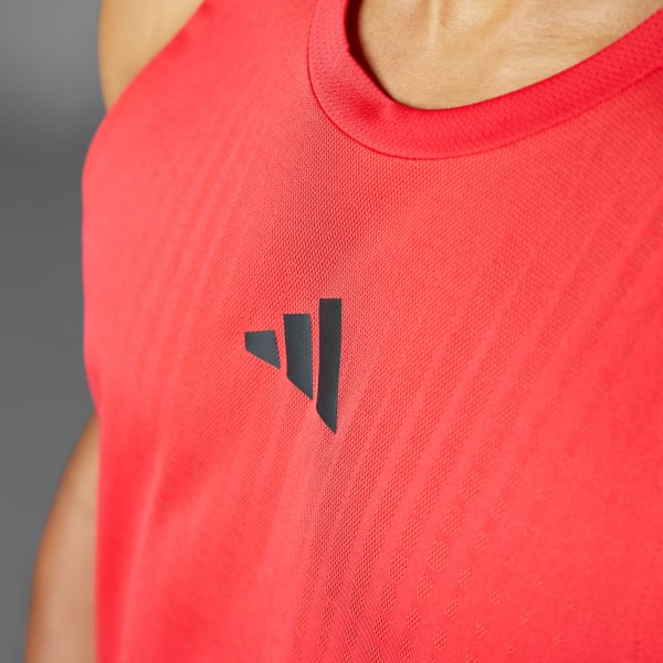 Rojo Playera sin mangas Airchill