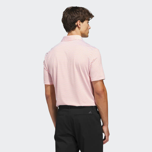 สีขาว เสื้อโปโล PERFORMANCE TWO-COLOUR STRIPE