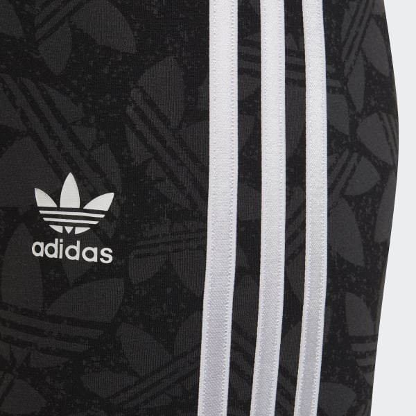 adidas High Waisted Allover Print Leggings Grau adidas Deutschland
